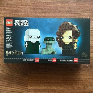 LEGO BrickHeadz Harry Potter Voldemort,
Nagini & Bellatrix 40496 | NIB